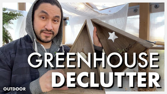 Cleaning & Prepping My Costco Greenhouse for Spring