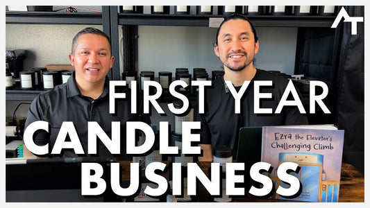 Our Candle Business Journey One Year Later!