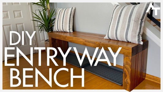 DIY Entryway Bench