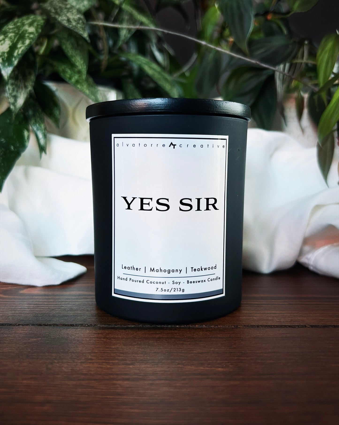 Yes Sir - Leather | Mahogany | Teakwood