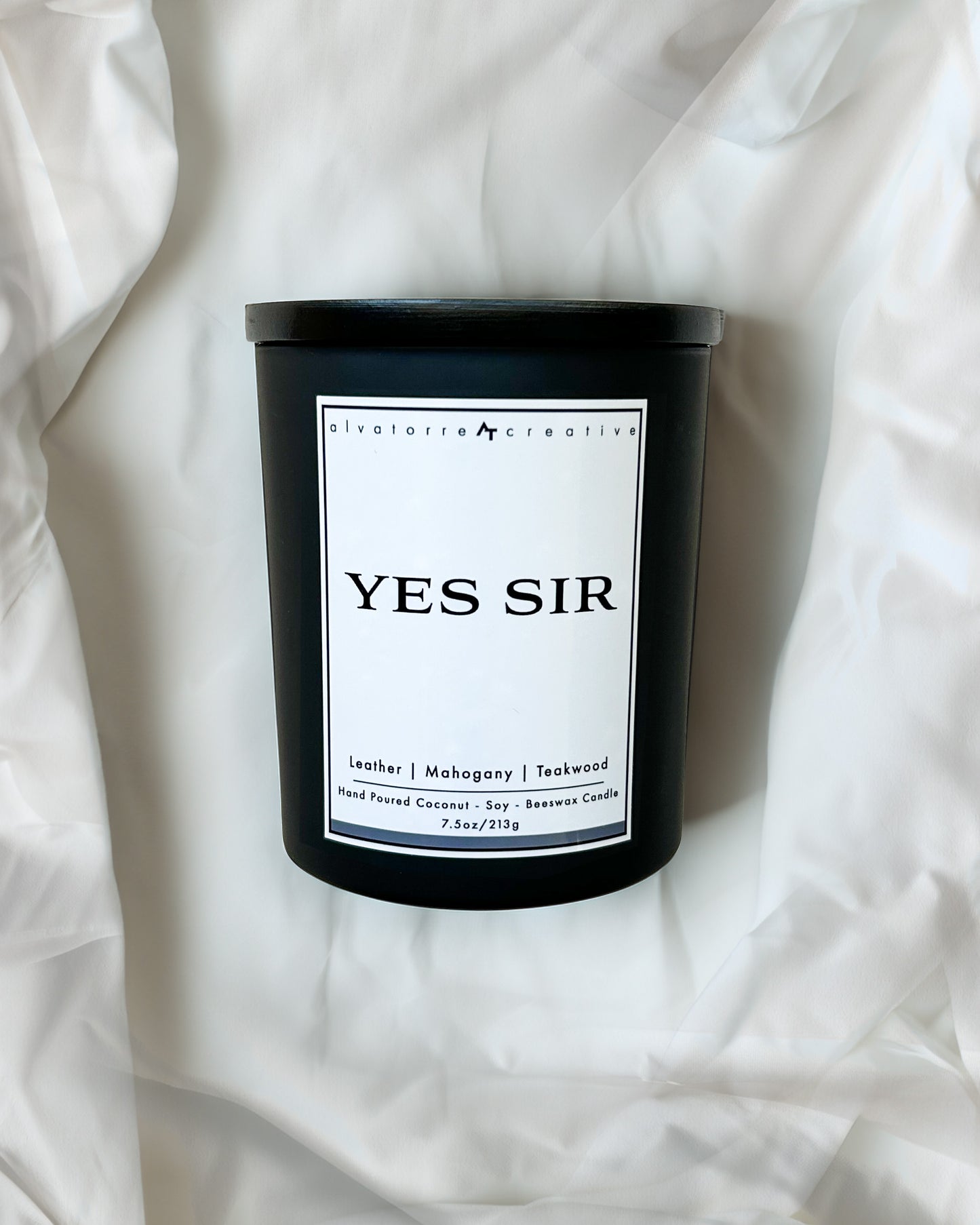 Yes Sir - Leather | Mahogany | Teakwood